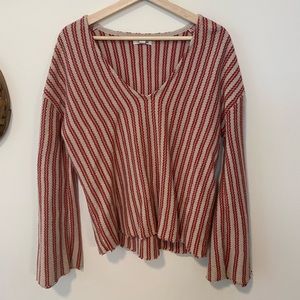 Amuse Society striped sweater